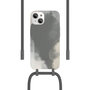Voir la diapositive 2 : WOODCESSORIES Coque avec cordon iPhone 13 mini Tour de cou gris foncé