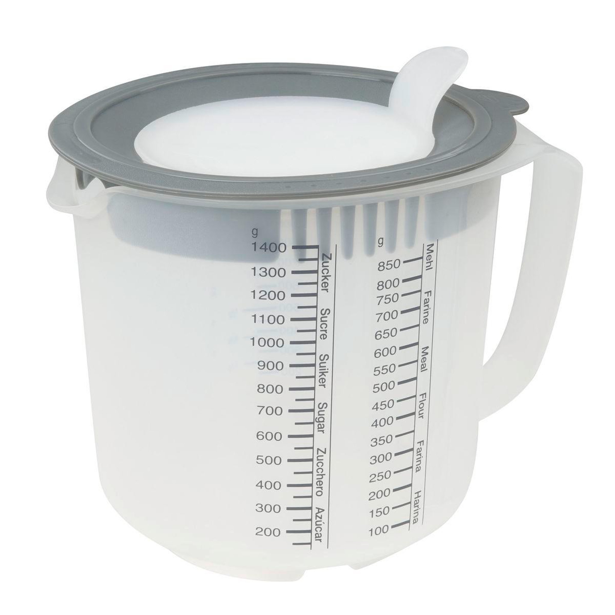 DR.OETKER Verre mélangeur et doseur en plastique de 1,4 litre dr.oetker