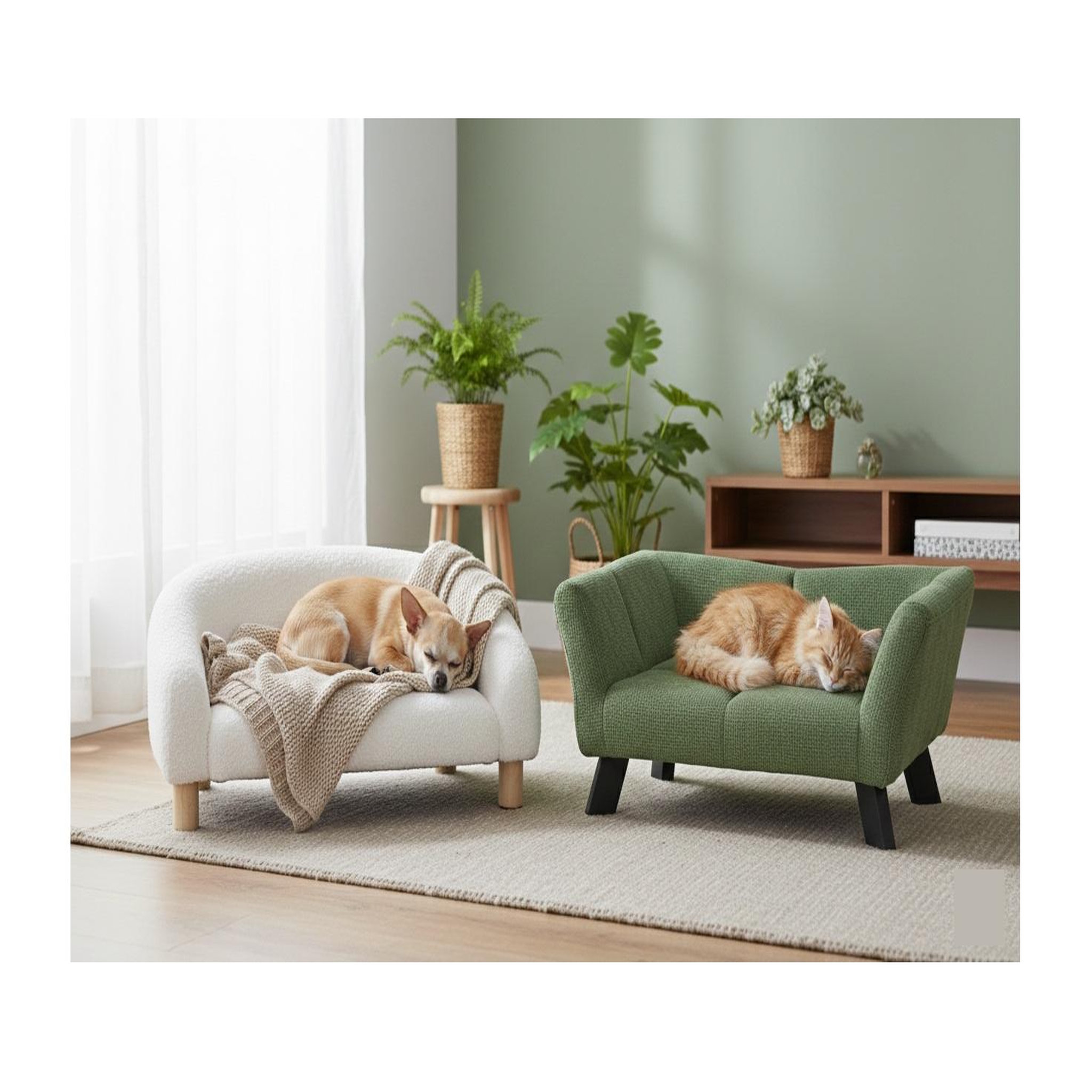 Voir la diapositive 2 : Eden Canape pour chien ou chat sofa