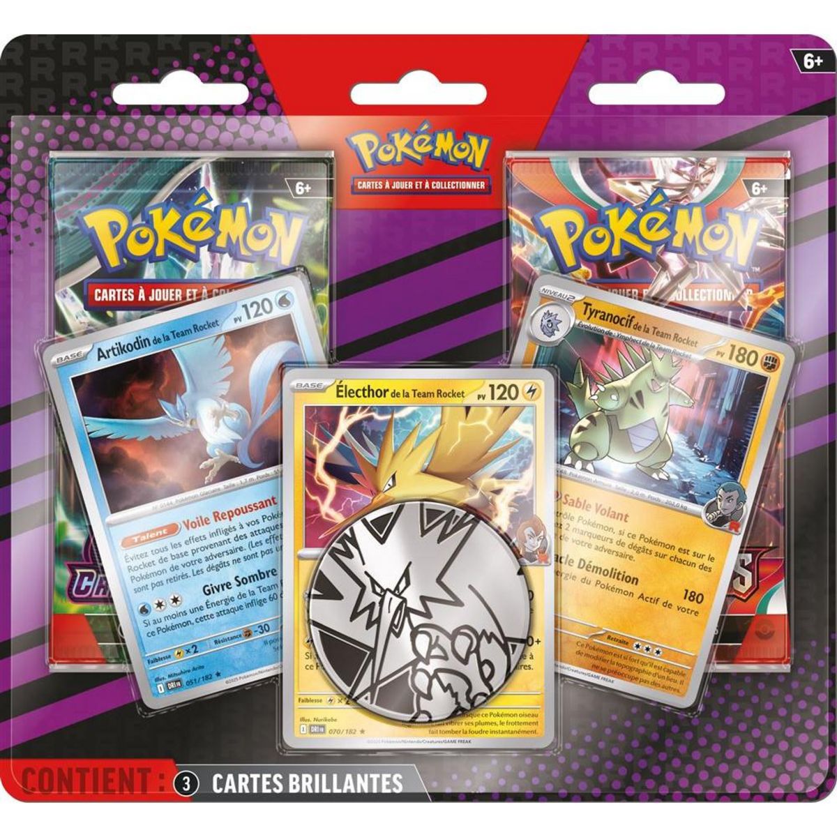 Pokemon Carte à collectionner Pokémon Pack 2 boosters Q4 25 Blister