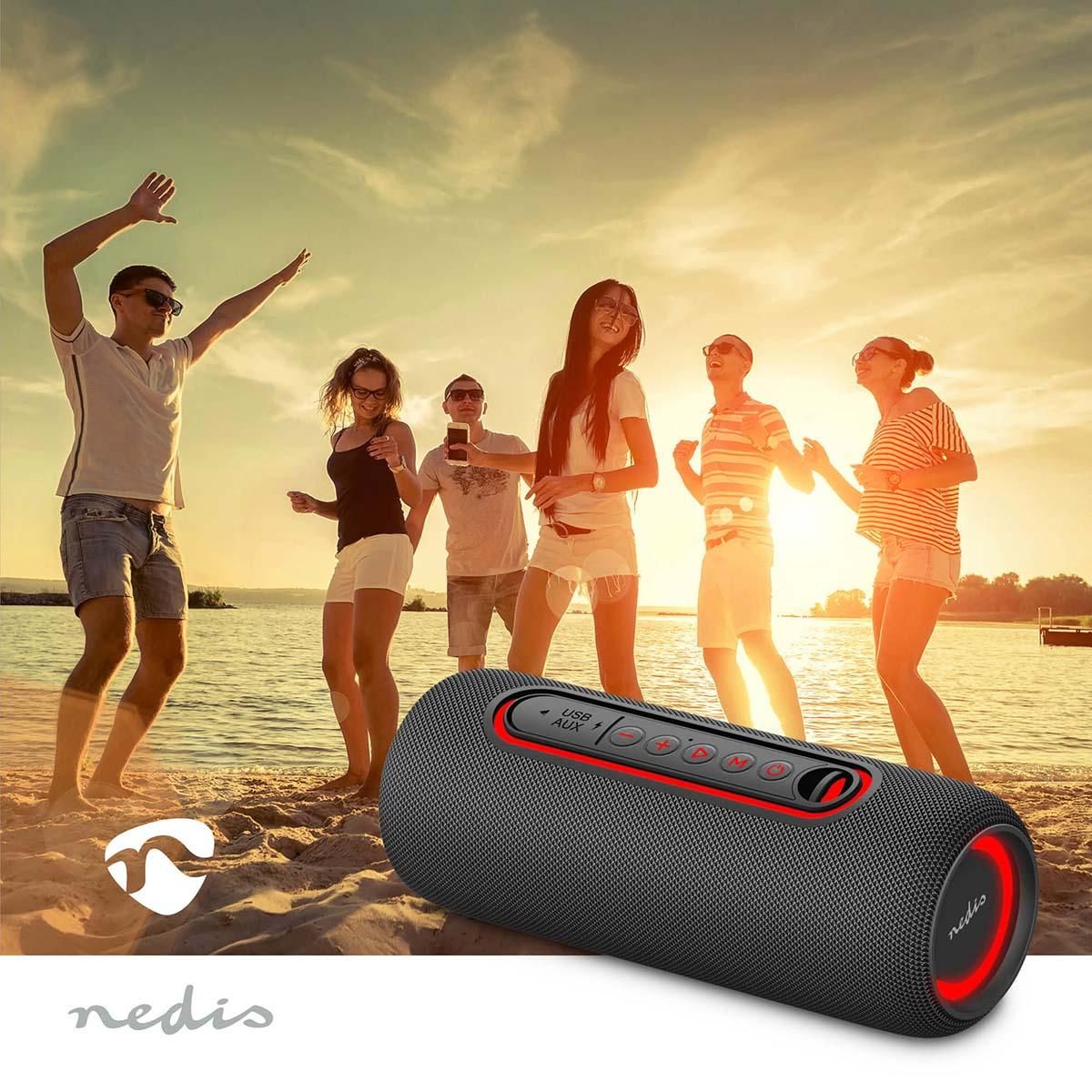 NEDIS Haut -parleur bluetooth® 30 w - noir - spbt2460bk