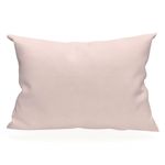 SOLEIL D'OCRE Taie d'oreiller rectangle US 50x75 cm en coton uni 57 Fils SOLEIL D'OCRE rose