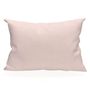 Voir la diapositive 1 : SOLEIL D'OCRE Taie d'oreiller rectangle US 50x75 cm en coton uni 57 Fils SOLEIL D'OCRE rose
