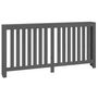 Voir la diapositive 2 : VIDAXL Cache-radiateur Gris 169x19x84 cm Bois massif de pin