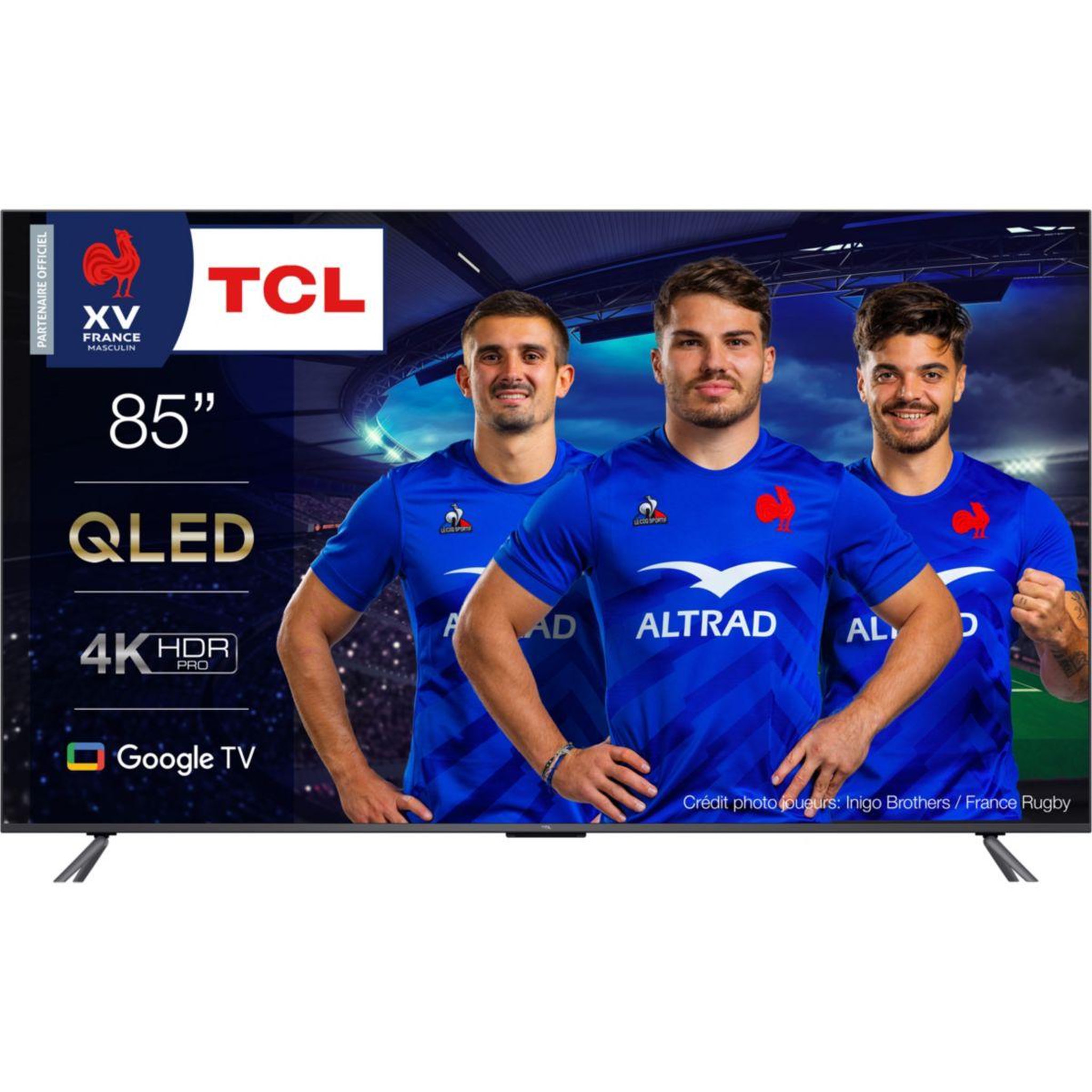 Voir la diapositive 1 : TCL TV QLED 85C645