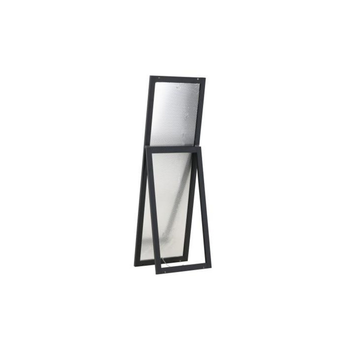 Paris Prix Miroir Design sur Pied  Sebring  170 cm Noir