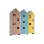 Vipack Combinaison D'armoires 3 Parties Casami Bruges rose bleu jaune