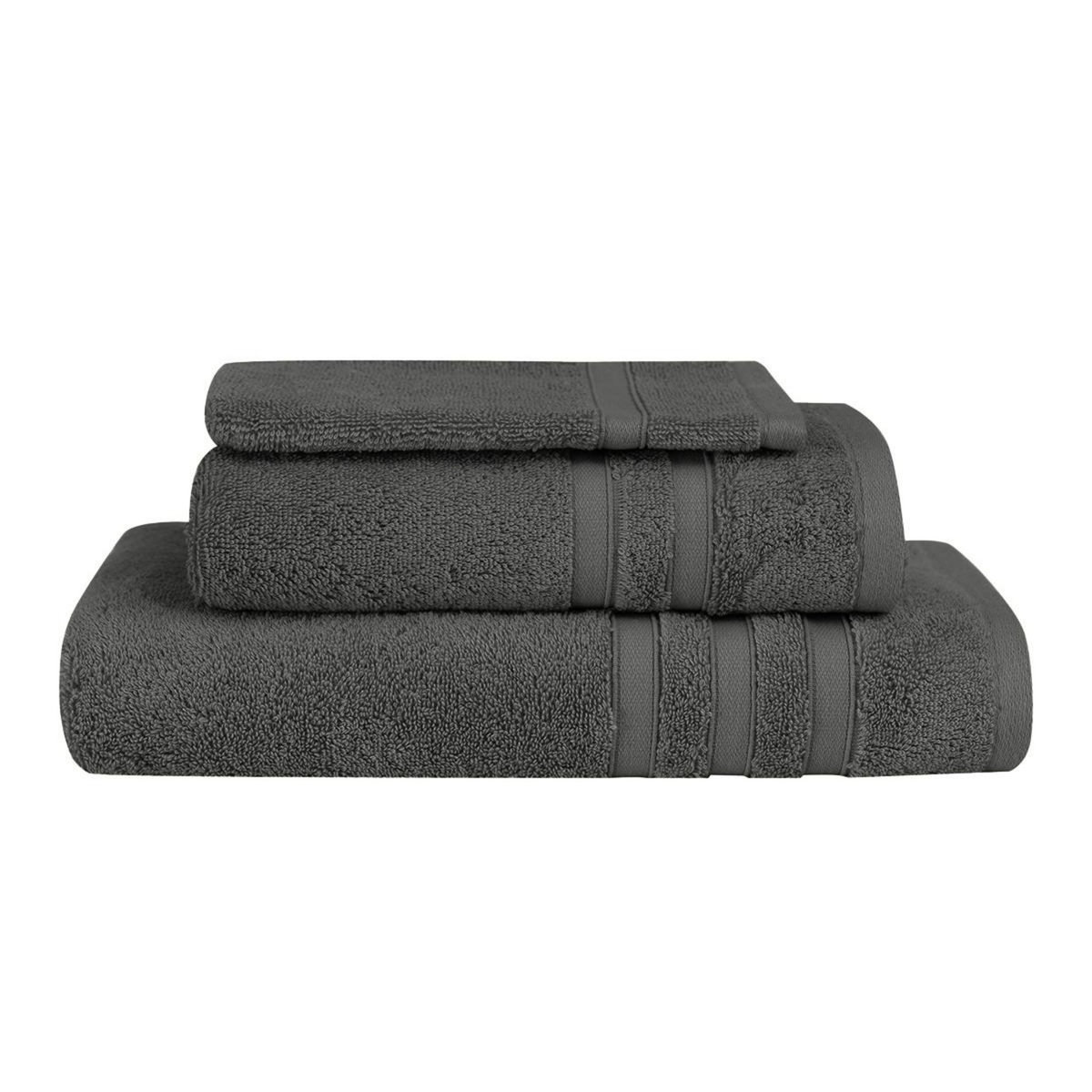 Sensei Maison Ensemble de bain 3 pièces 600 g/m² SENSILK