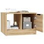 Voir la diapositive 4 : VIDAXL Table basse chene sonoma 50x50x36 cm bois d'ingenierie
