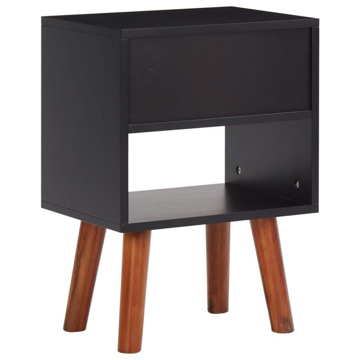 VIDAXL Bois d'acacia massif Tables de chevet 2 pcs 40x30x57 cm
