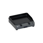 Eno Plancha gaz Fusion 60 Grise 2 brûleurs à poser, 57x39 cm