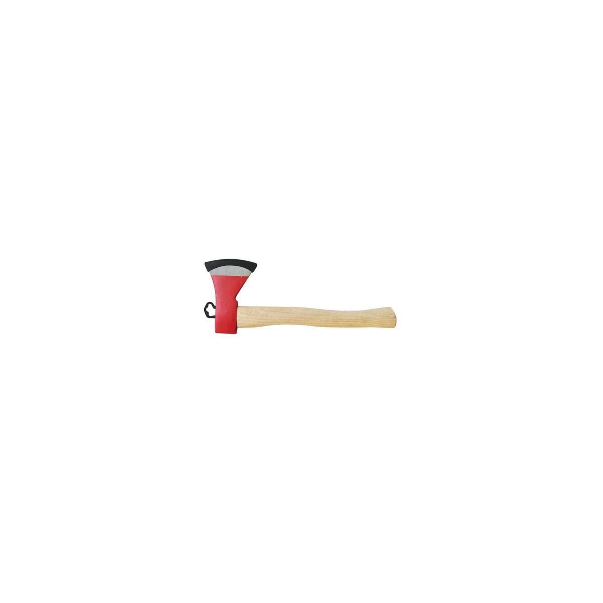 Voir la diapositive 1 : GARDENSTAR Hâche en acier avec manche en bois - 38 cm
