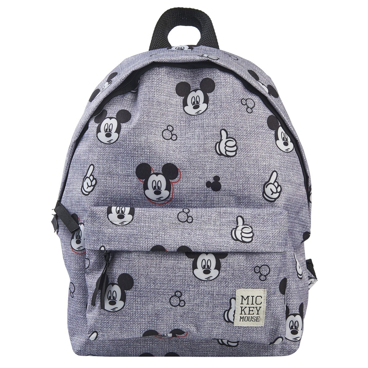 DISNEY Sac dos gris MICKEY MOUSE pas cher Auchan.fr