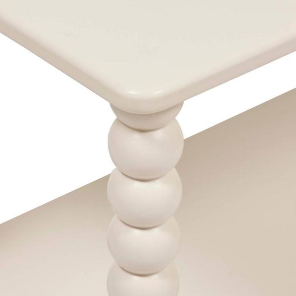 ATMOSPHERA Étagère 3 Niveaux Design  Chamlo  75cm Ivoire