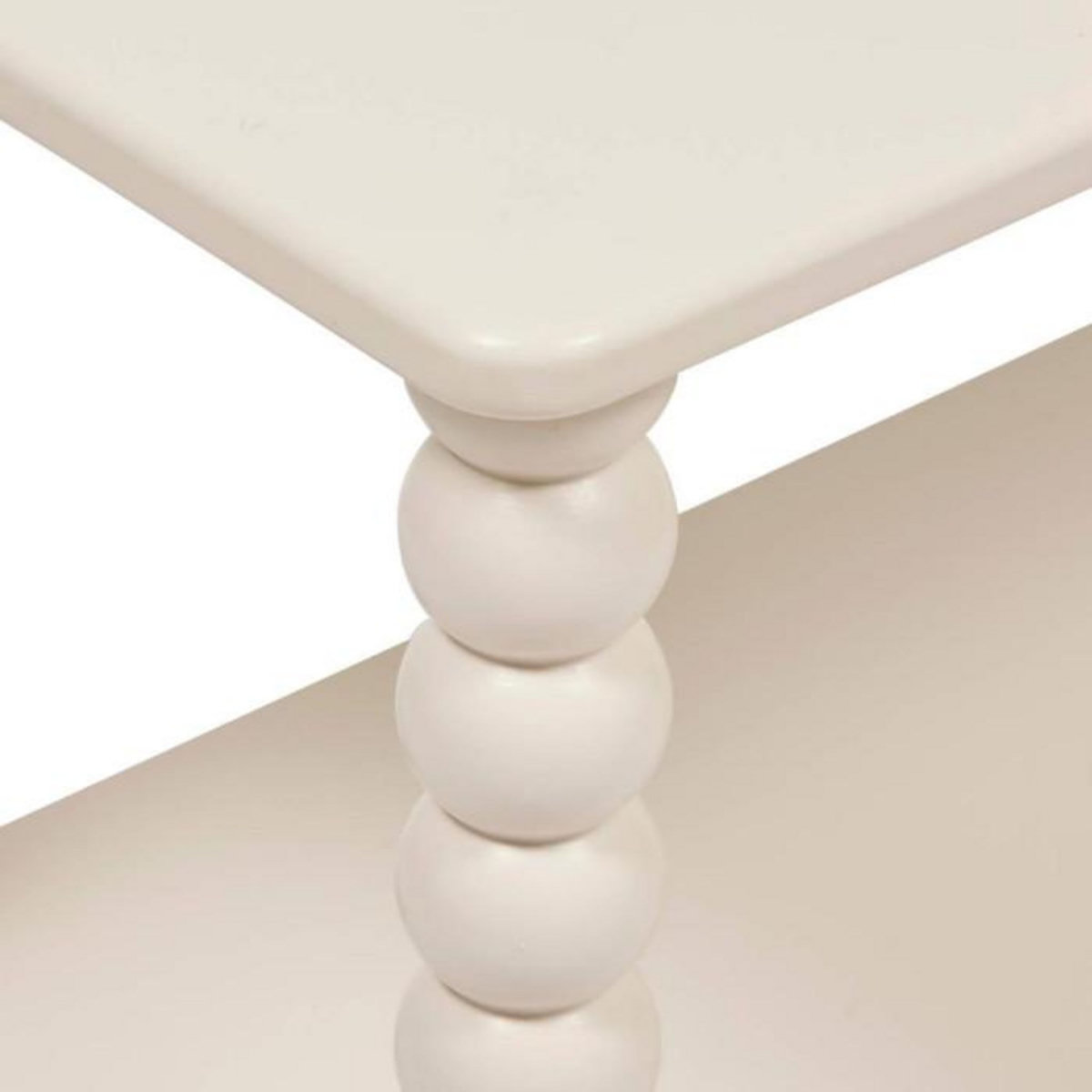 ATMOSPHERA Étagère 3 Niveaux Design  Chamlo  75cm Ivoire