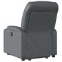 Voir la diapositive 5 : VIDAXL Fauteuil inclinable de massage Gris Similicuir