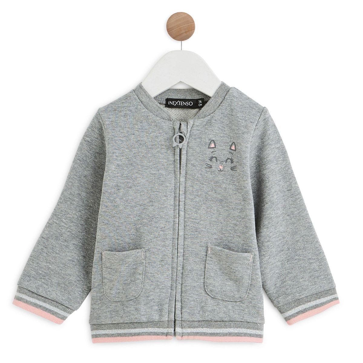 IN EXTENSO Sweat bébé fille