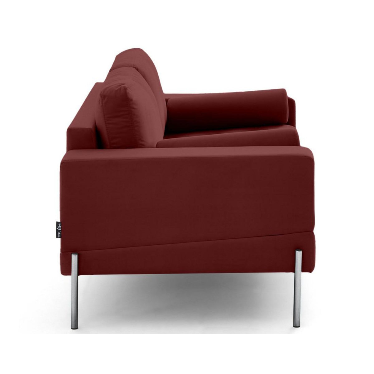 LISA DESIGN Isaure - canapé droit 2 places en velours