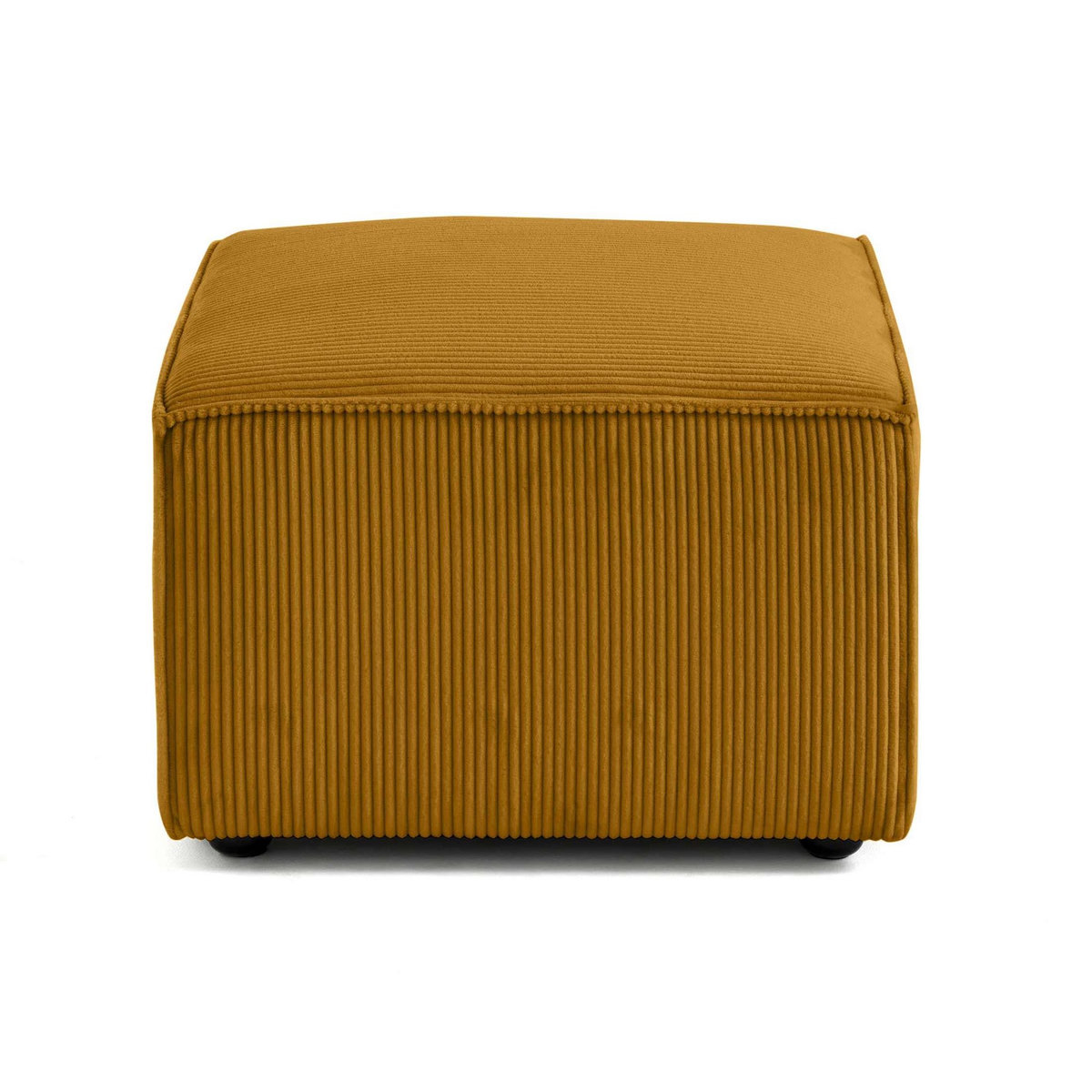 LISA DESIGN Arty - pouf d'appoint - en velours côtelé