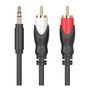 Voir la diapositive 4 : ESSENTIEL B Câble Jack/RCA J/RCA - 3m - ecp