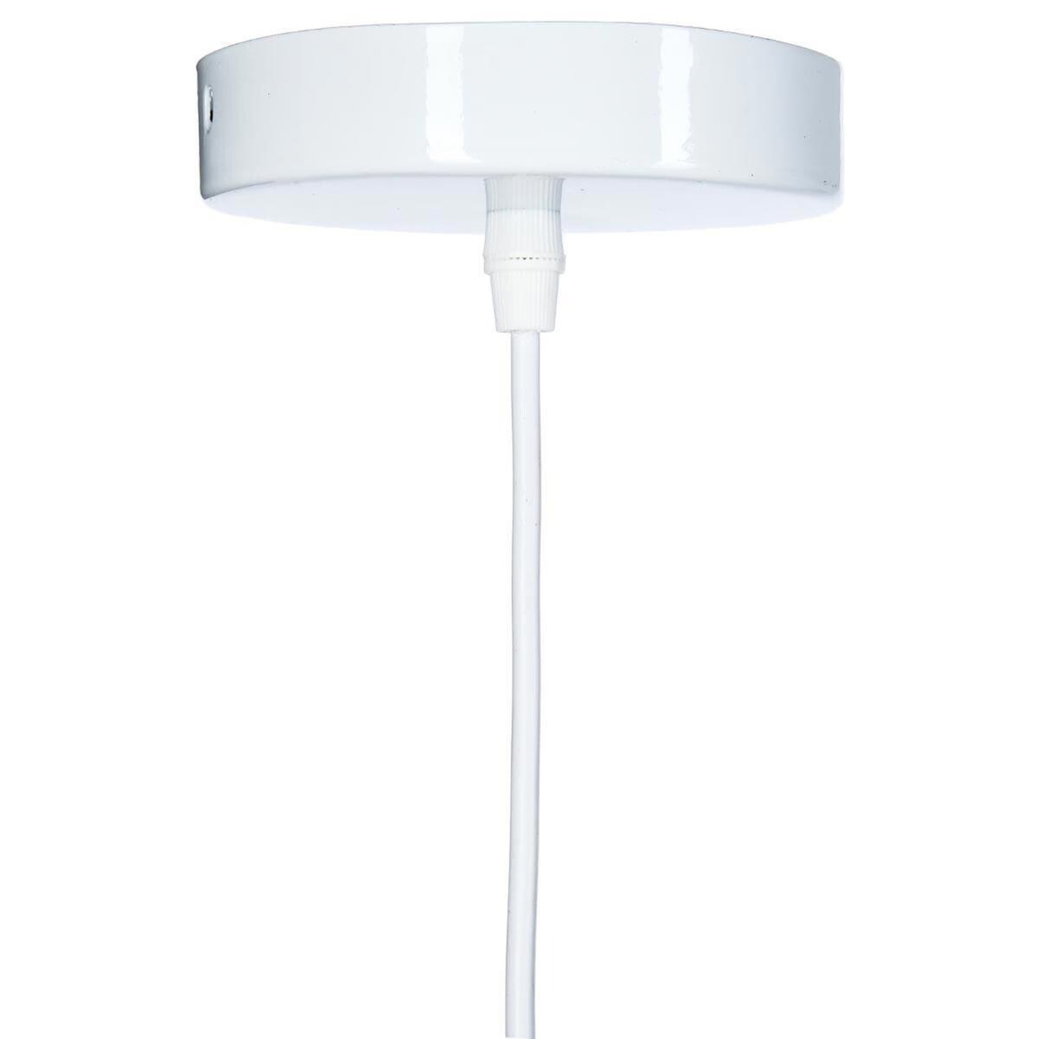 Voir la diapositive 2 : ATMOSPHERA Lampe Suspension  Rotin  45cm Beige