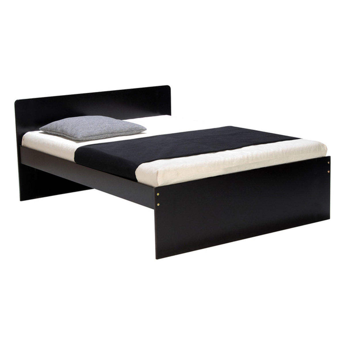 Lit XENA 140 x 190 cm avec chevets et tiroirs