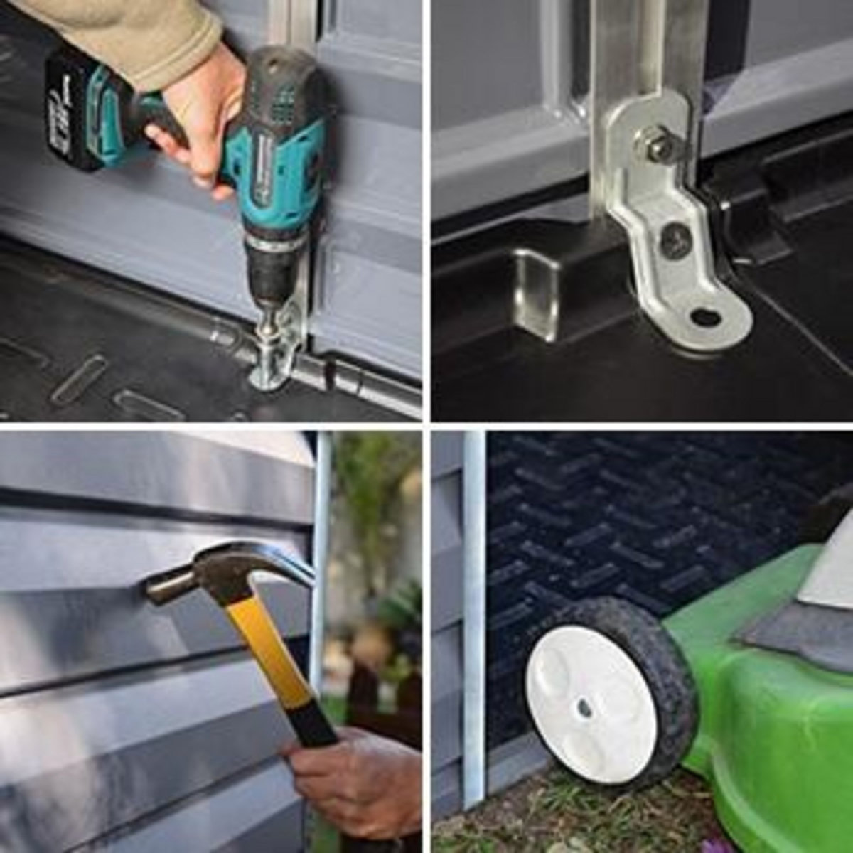 Canopia by PALRAM Abri de jardin polycarbonate - Avec plancher - 5,6m² - SKYLIGHT