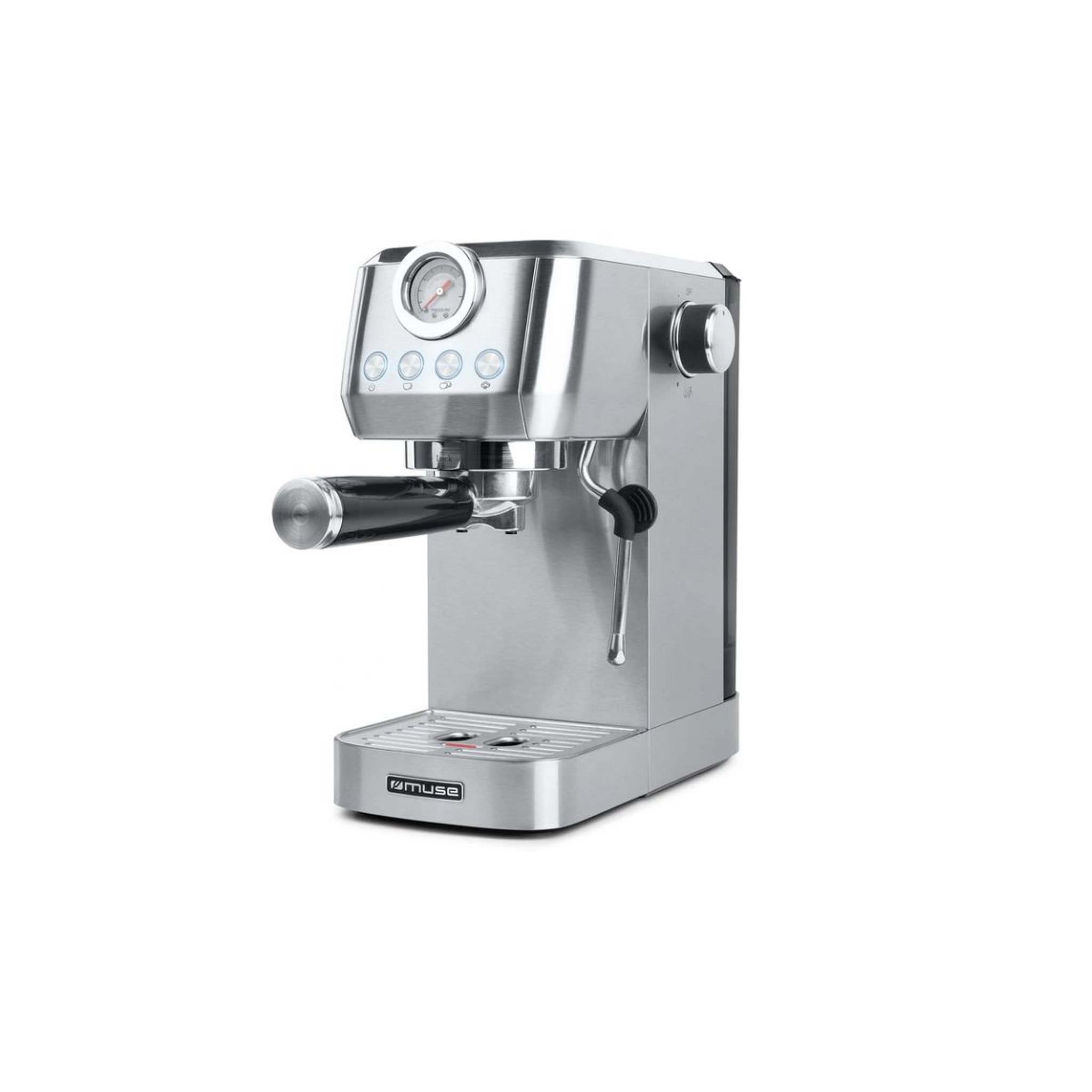 Voir la diapositive 2 : Muse Machine à expresso 15bar 1350w inox - ms250em