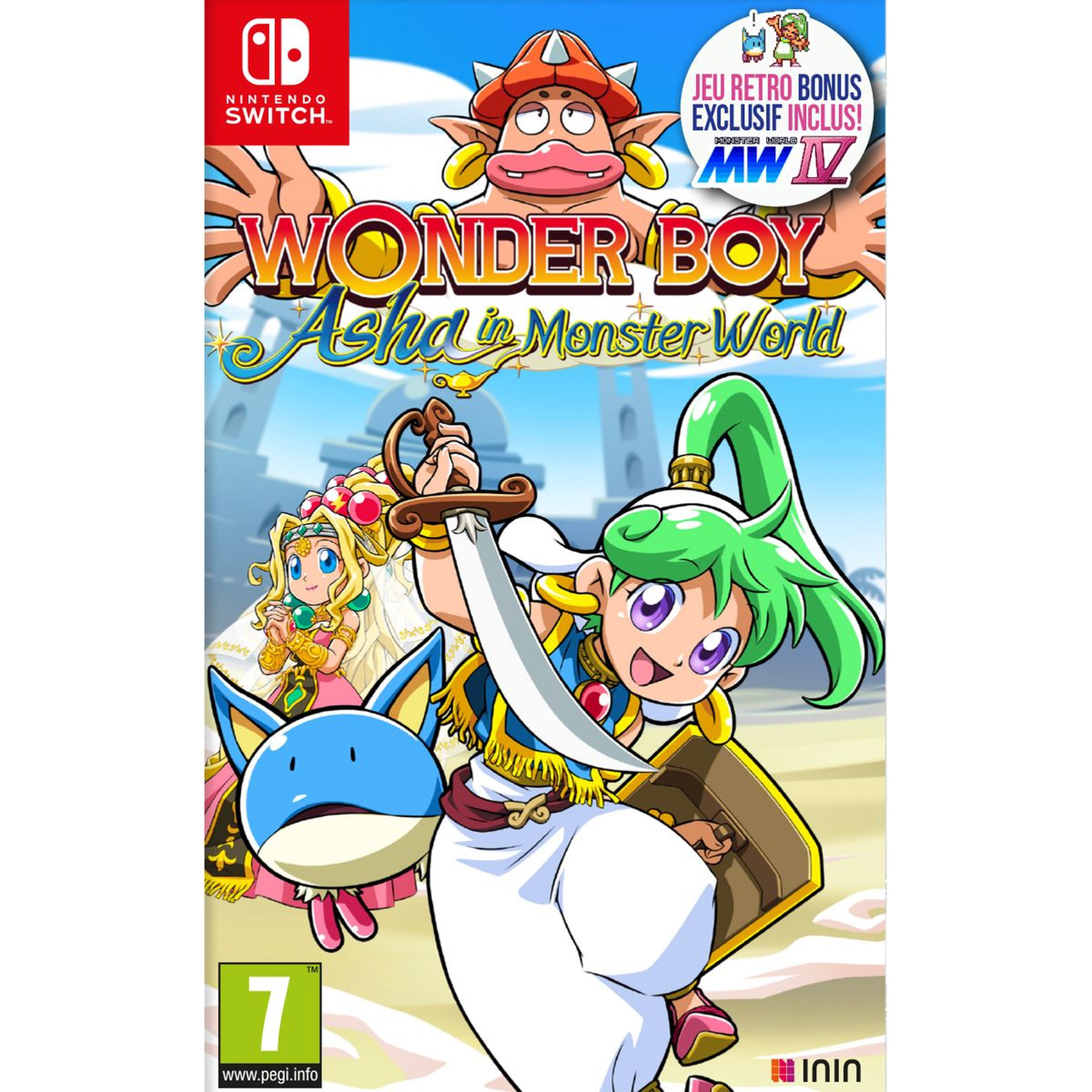 Voir la diapositive 1 : Wonder Boy : Asha In Monster World Nintendo Switch