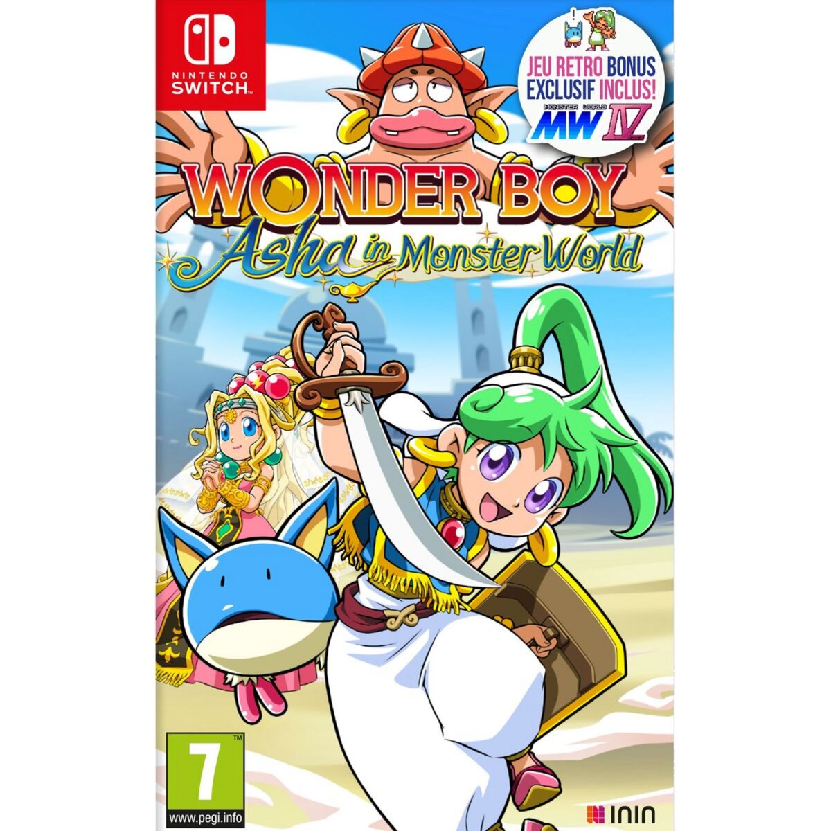 Wonder Boy : Asha In Monster World Nintendo Switch