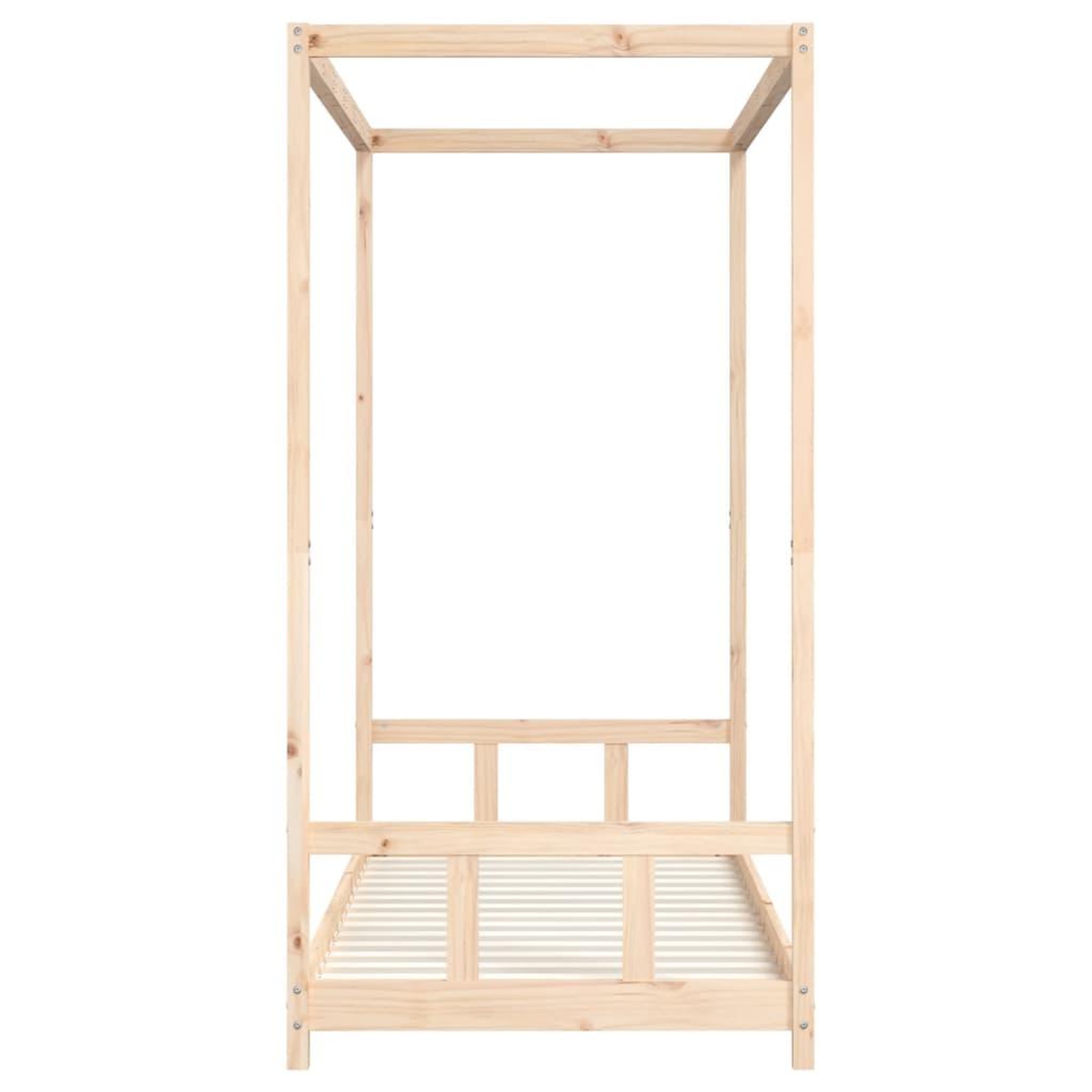 Voir la diapositive 5 : VIDAXL Cadre de lit pour enfants 90x200 cm bois de pin massif