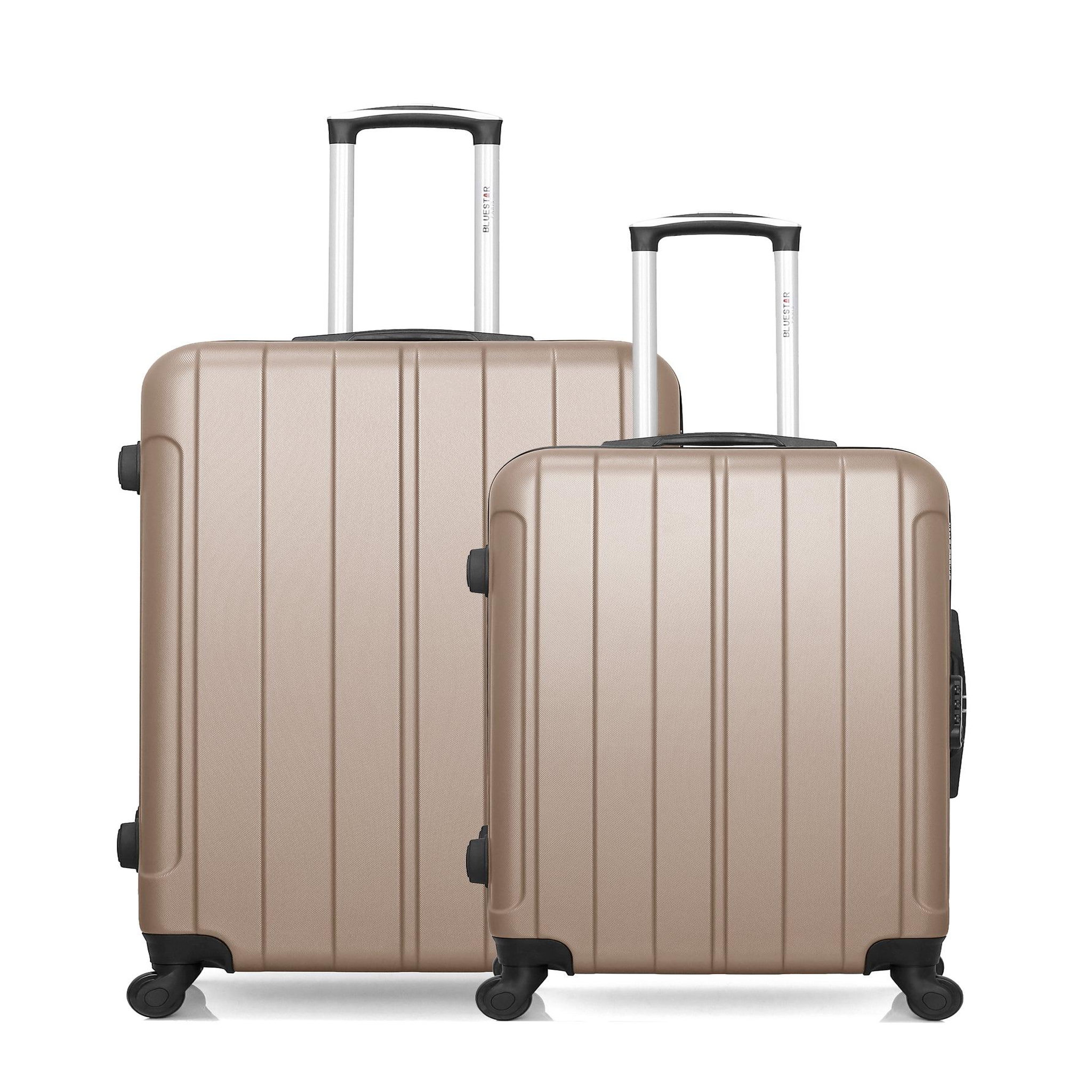 BLUESTAR Bluestar - lot de 2 valise grand format et valise weekend napoli -