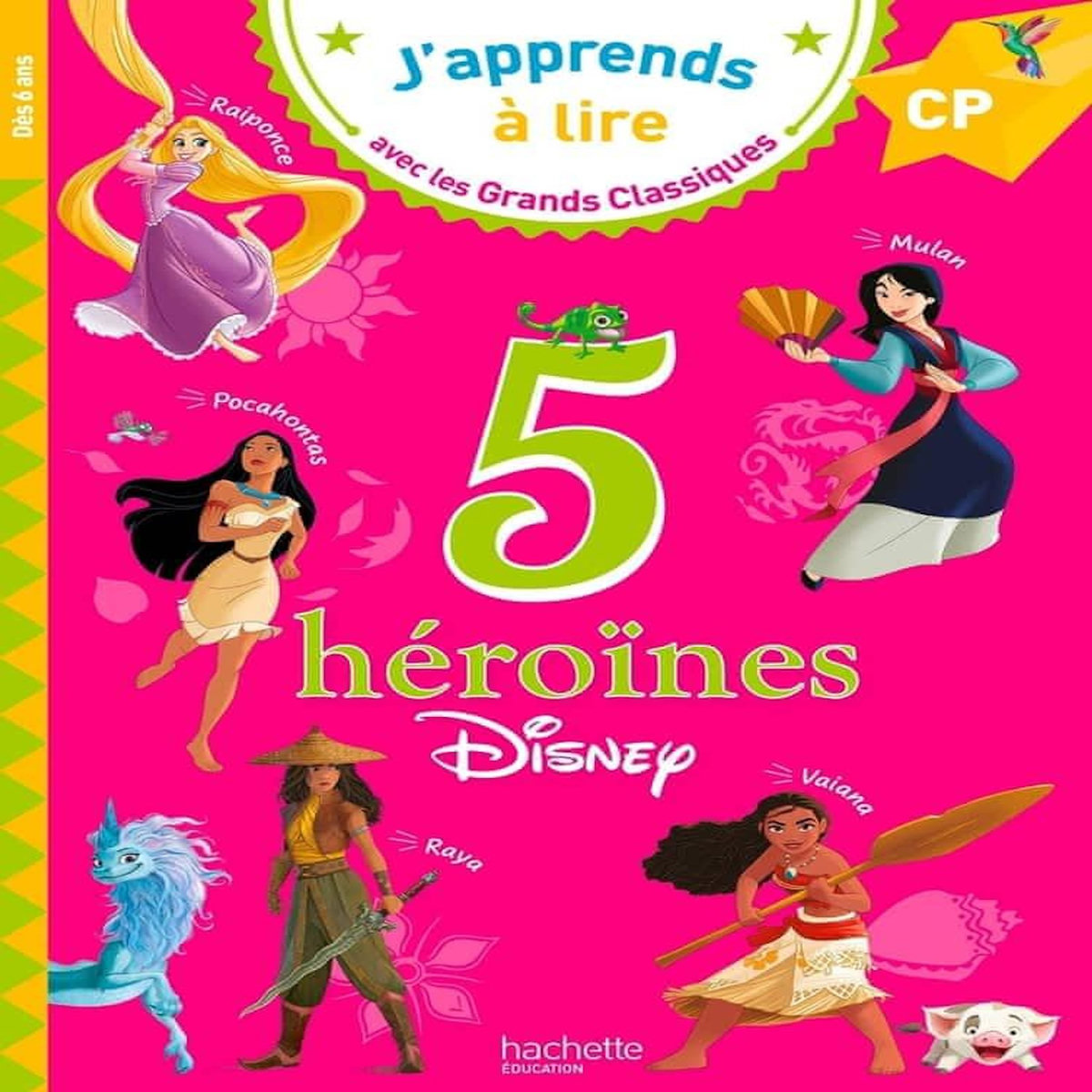 5 HEROINES DISNEY. CP, Disney