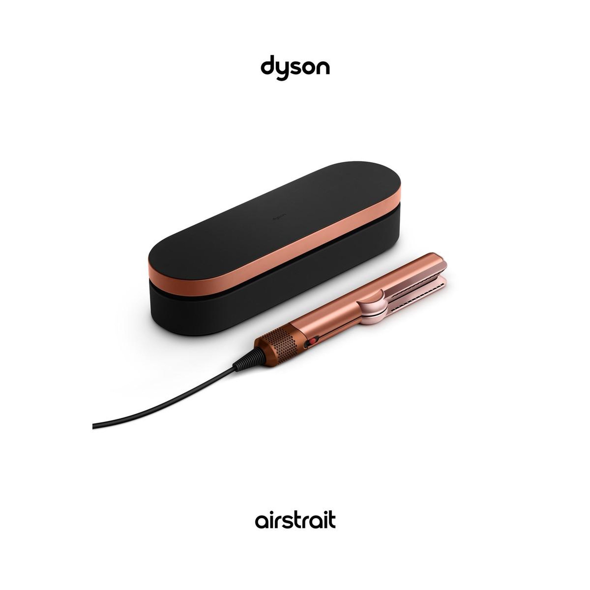 Voir la diapositive 3 : Dyson Dyson airstrait fer à lisser vapeur ambre 1600 w 1,98 m