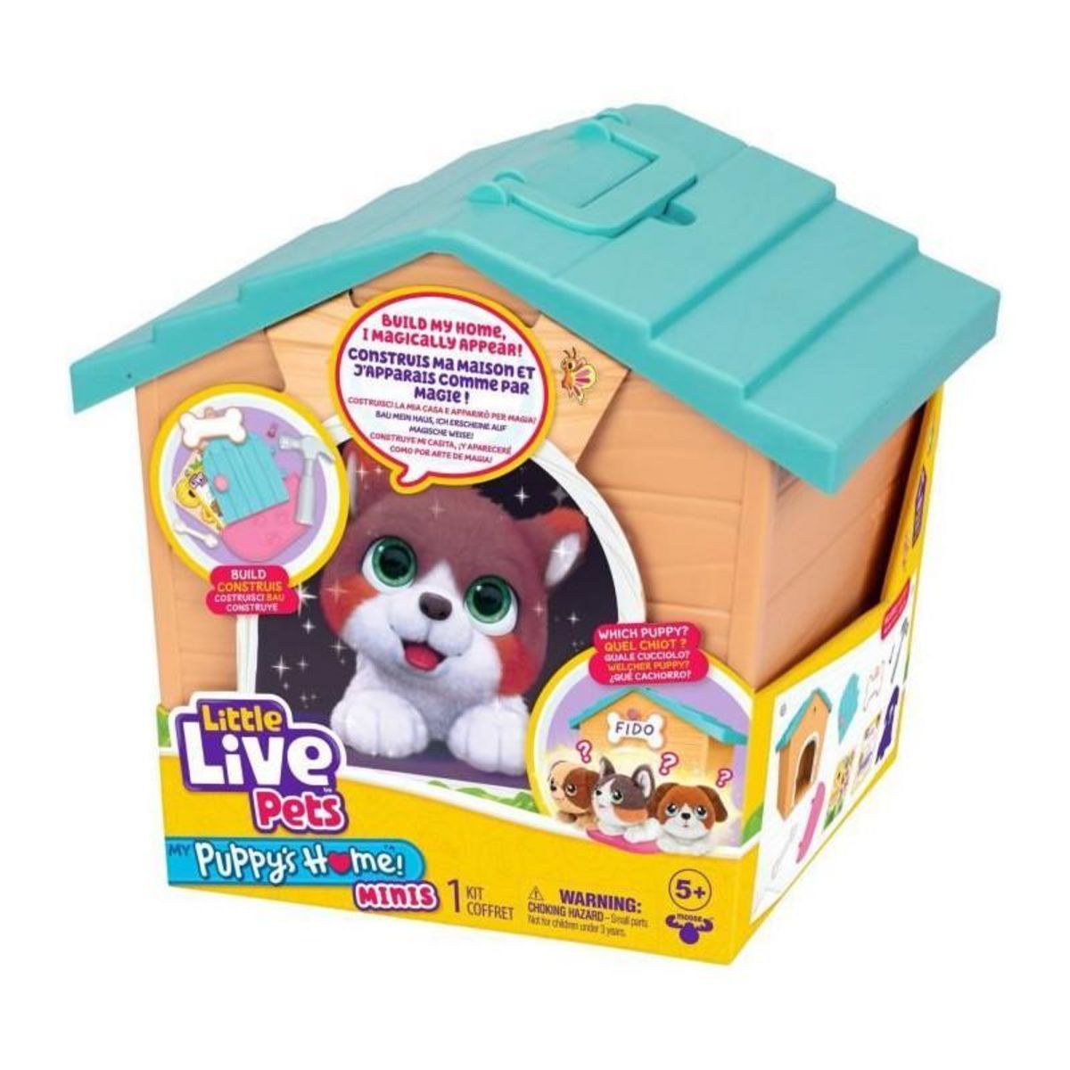 Pets Mini-monde Little Live Pets My Puppy's Home Minis coloré