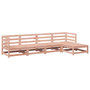 Voir la diapositive 2 : VIDAXL Salon de jardin 5 pcs bois massif sapin de douglas