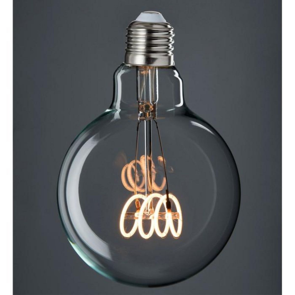 Paris Prix Ampoule à Led Design  Quad  14cm Transparent