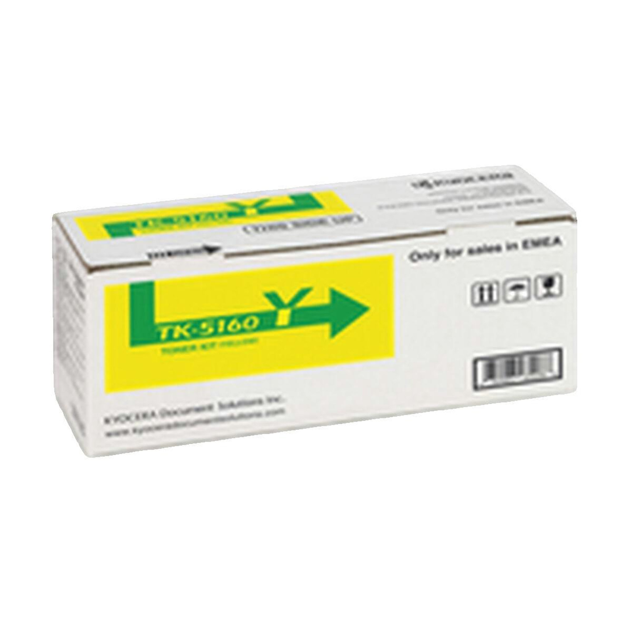 Voir la diapositive 3 : Kyocera Toner Kyocera TK-5160Y Jaune