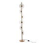 Voir la diapositive 1 : Paris Prix Lampadaire Fleur à LED en Métal  Lela  150cm Or