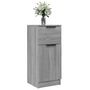 Voir la diapositive 5 : VIDAXL Buffet Sonoma gris 30x30x70 cm Bois d'ingenierie
