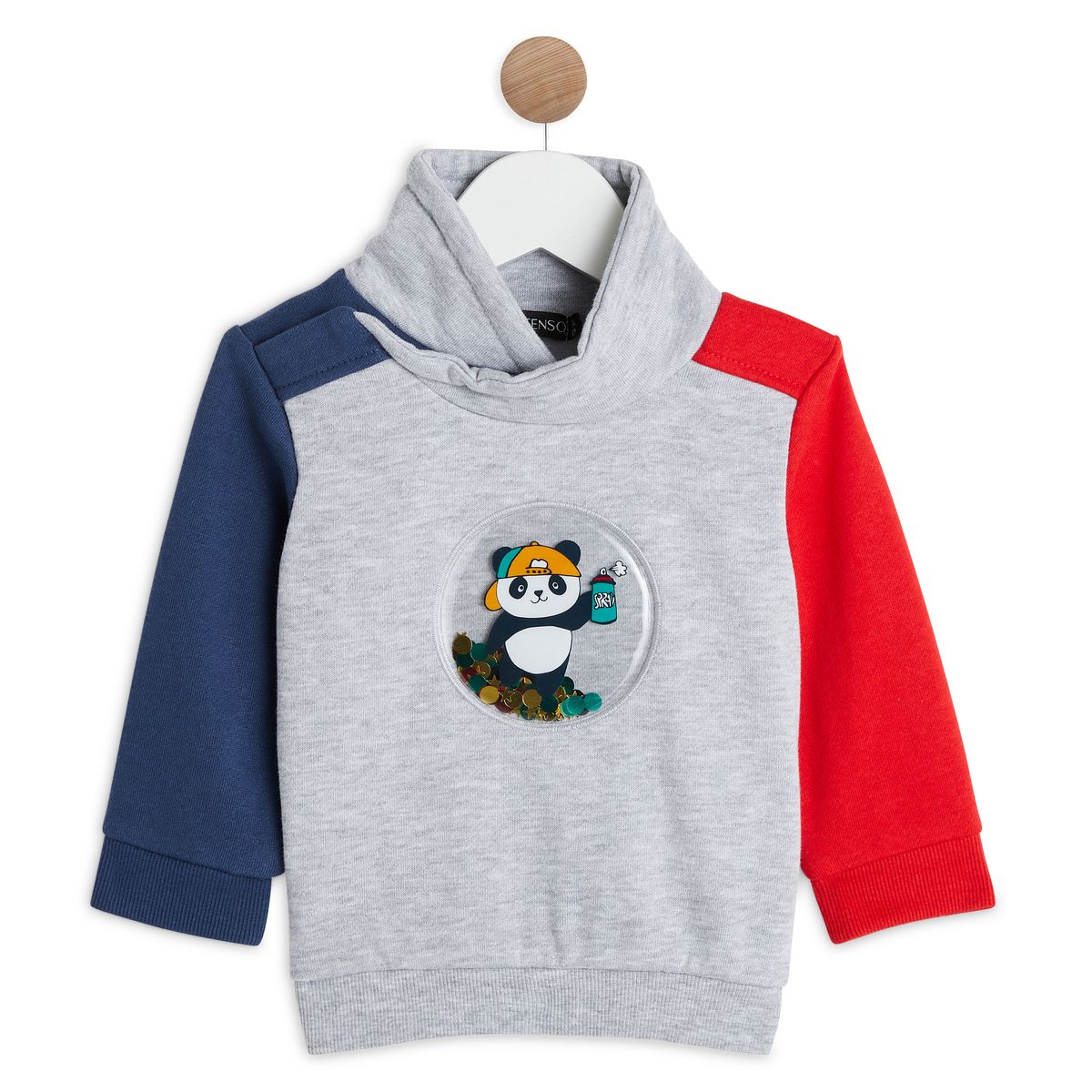 INEXTENSO Sweat col snood bébé garçon