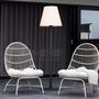 Voir la diapositive 3 : Paris Prix Lampadaire d'Extérieur  Moris  187cm Blanc & Noir