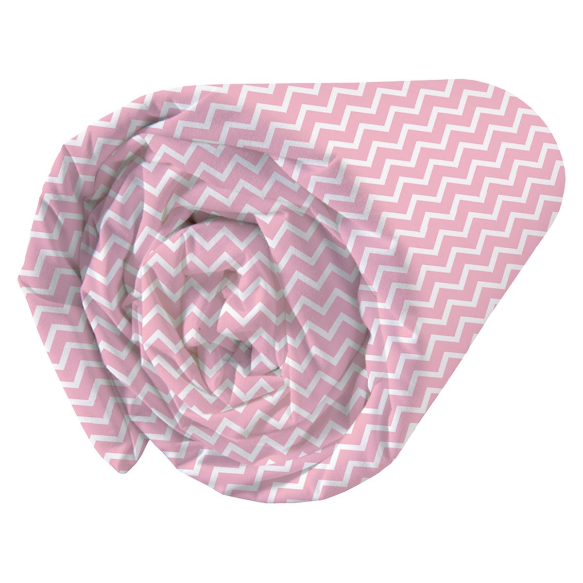 MATT & ROSE Drap housse enfant en coton 57 fils zig zag 