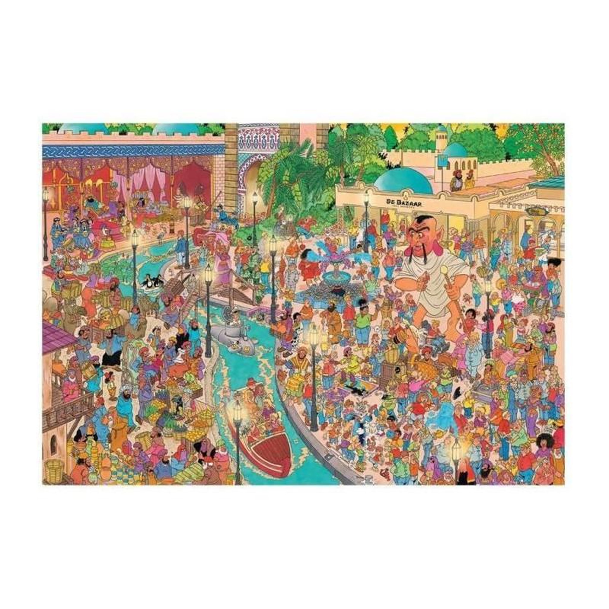 Voir la diapositive 4 : Jumbo Puzzle - JUMBO - Efteling Fata Morgana 5000 pcs - Puzzles Jan Van Haasteren, qualité et style unique