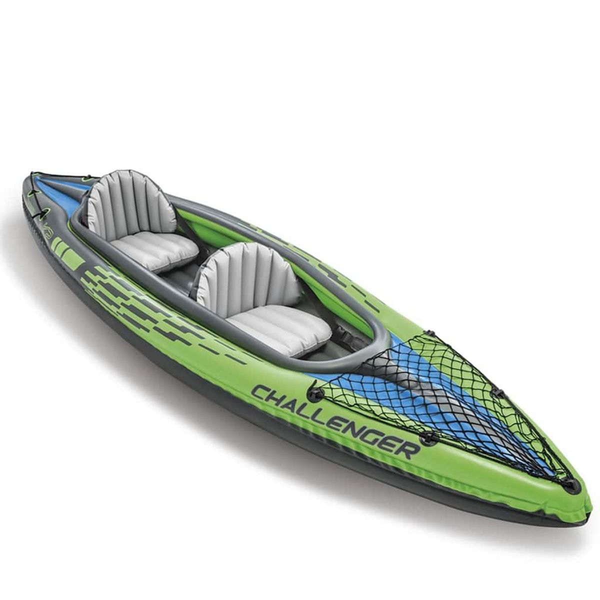 INTEX Kayak 2 Personnes  Challenger  351cm Vert & Bleu