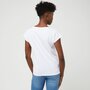 INEXTENSO T-shirt manche courte blanc fantaisie femme