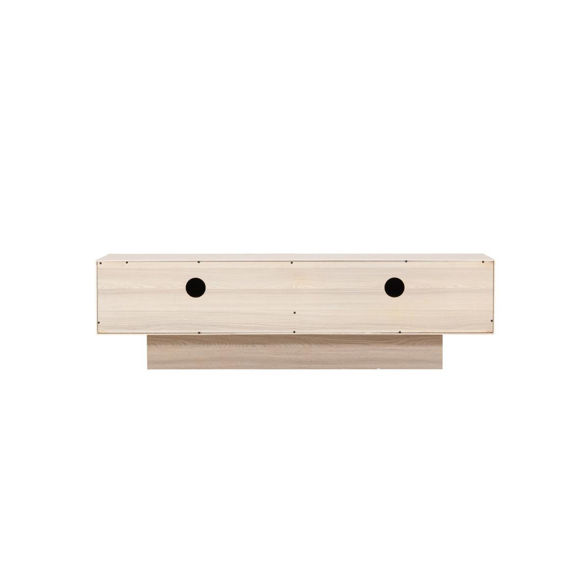 Voir la diapositive 6 : Paris Prix Meuble tv 2 portes  cuenca  160cm naturel