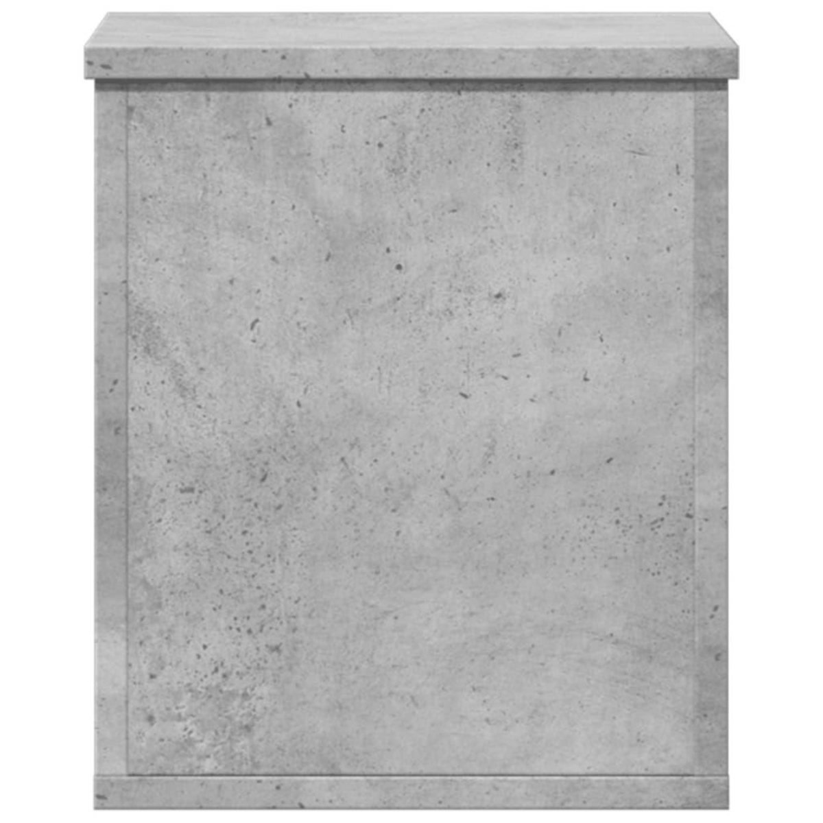 VIDAXL Boîte de rangement gris beton 30x35x35 cm bois d'ingenierie