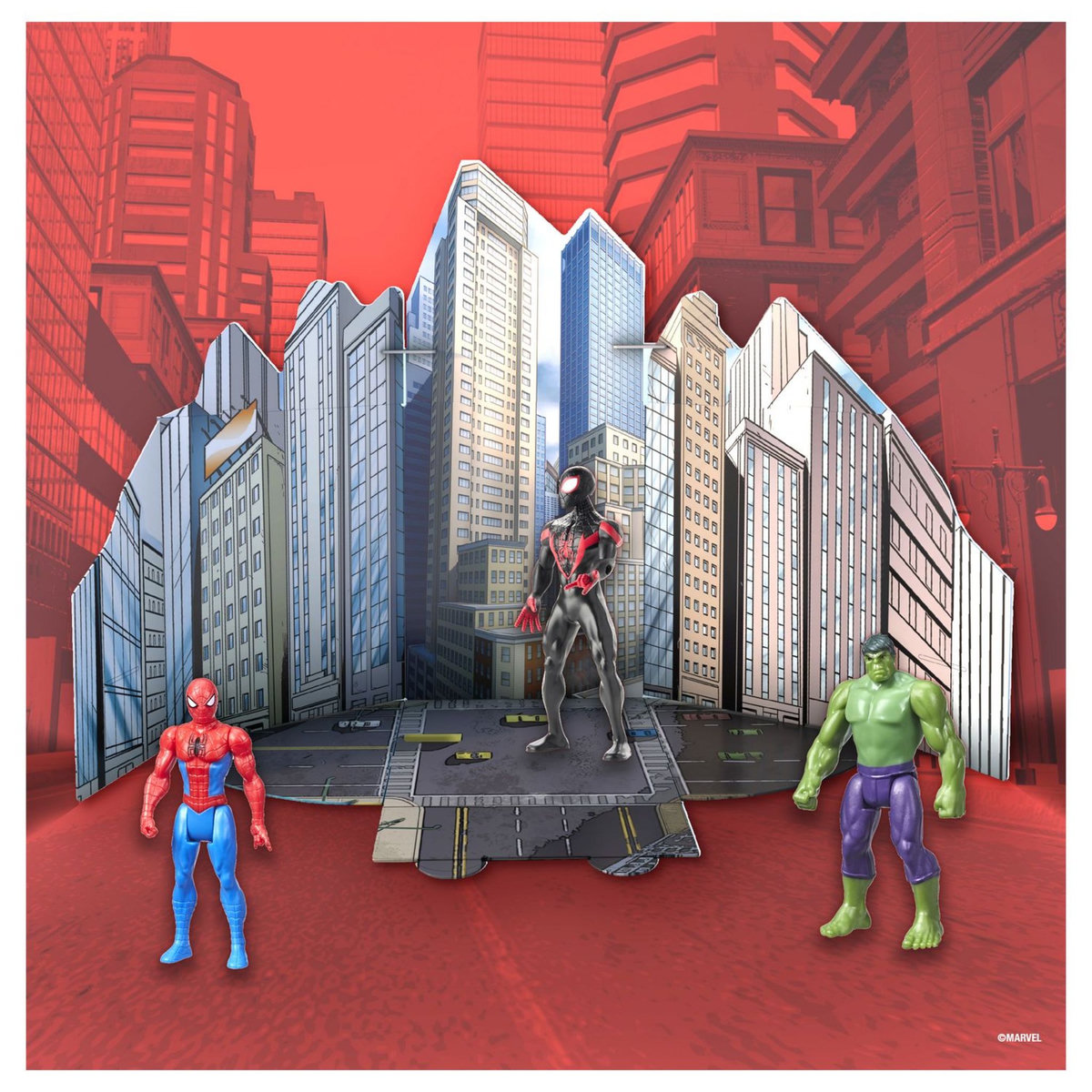 HASBRO Oeuf de Pâques géant avec 6 surprises - Marvel