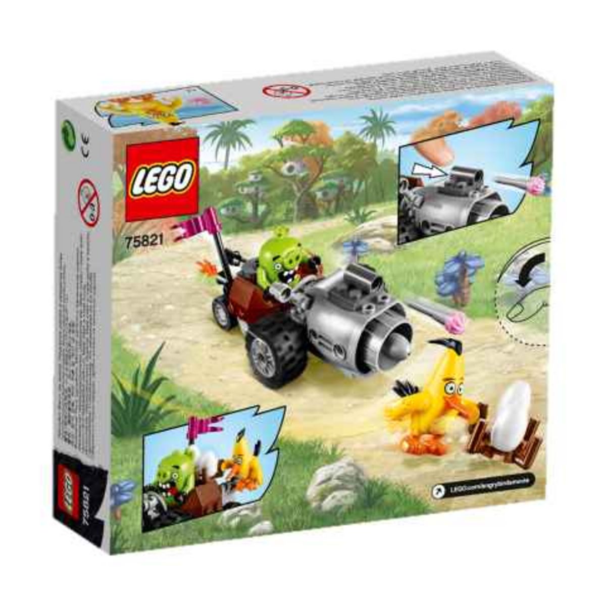 LEGO The Angry Birds Movie 75821 - Le vol de l'&oelig;uf de l'île des oiseaux